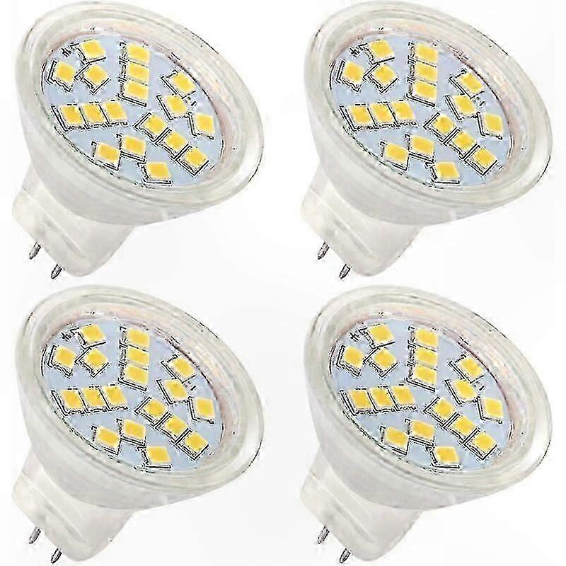 GU4 LED bulbs 4W 12V MR11 energy efficient 4-pack