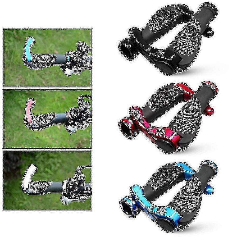 자전거 핸들바 그립 인체공학적 그립 편안한 미끄럼 방지 고무 자전거 그립