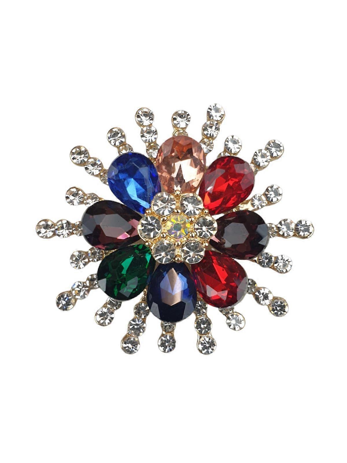 Large Star Deisgn Petal Brooch