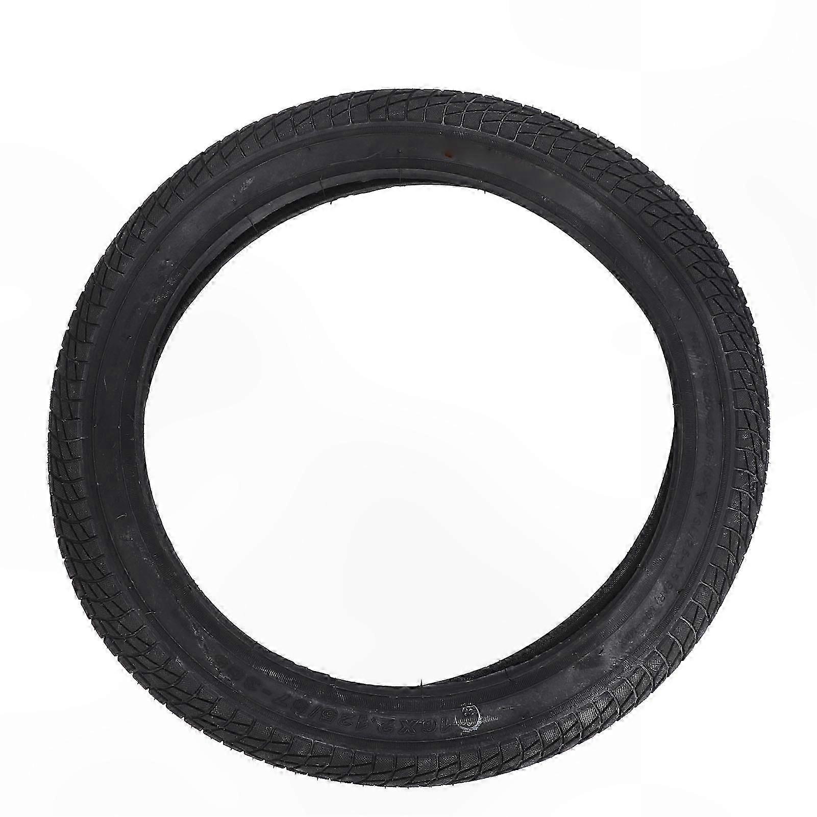 2.125/57-305 Inch Bicycle Tire with Enhanced Traction for Folding Bikes Replacement Outer Rubber Tire with Excellent Grip Performance