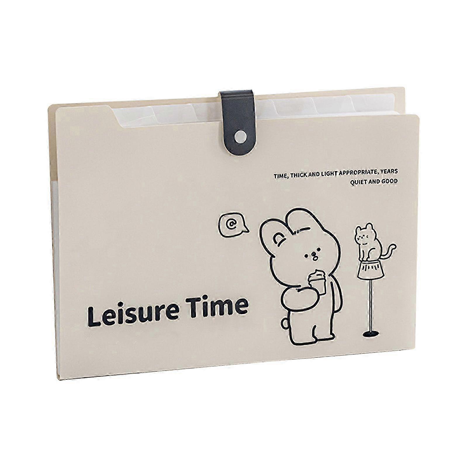 Expanding File Folder 8 Layers Classification Labeling Waterproof Accordian File Folder Documents File Folder for Receipts Type 2