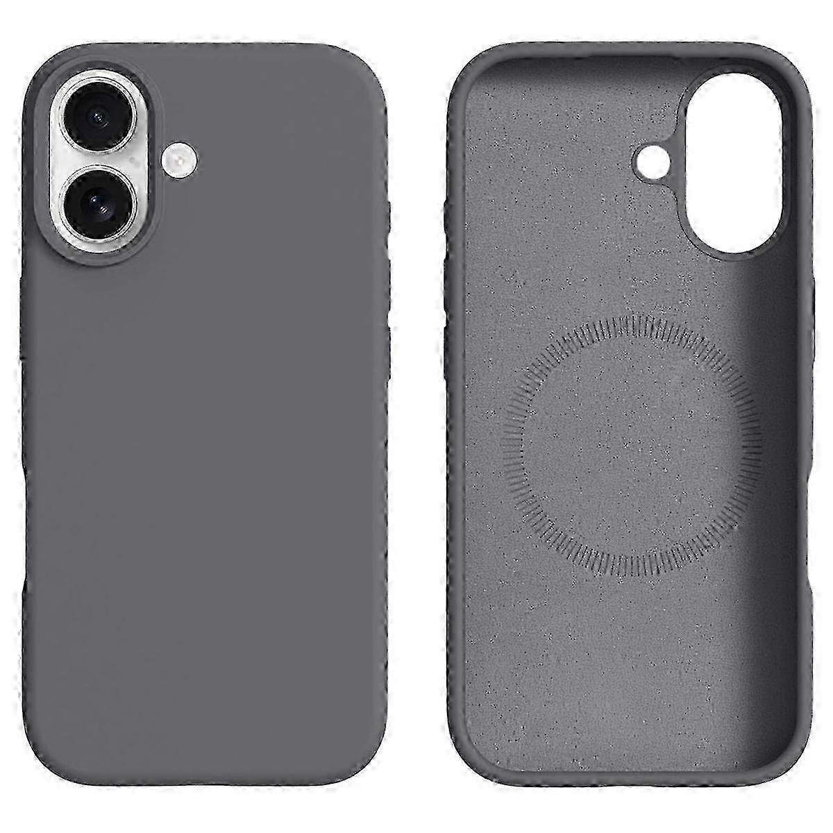 Capa de silicone líquido compatível com MagSafe para celular 17 2025