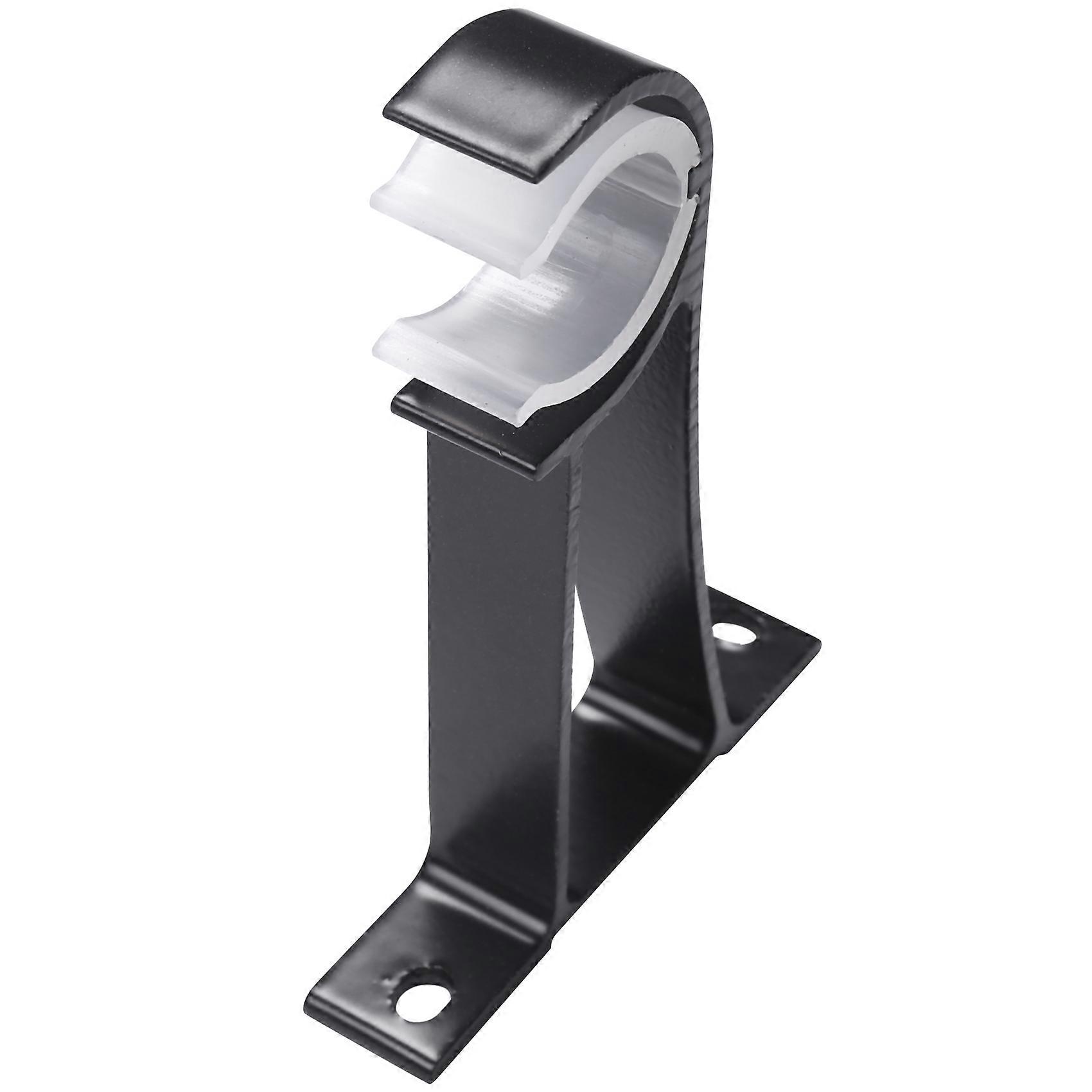 6Pcs Curtain Rod Bracket Set Single Hole Small Curtain Rod Hooks