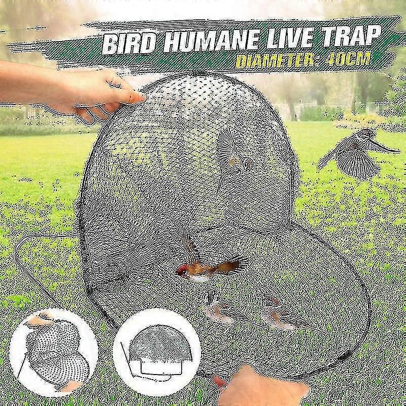 Traps For Bird Trap Catcher Pigeon Hunting Net Leghold Trap For Birds Quail Humane Trapping Hunting Garde