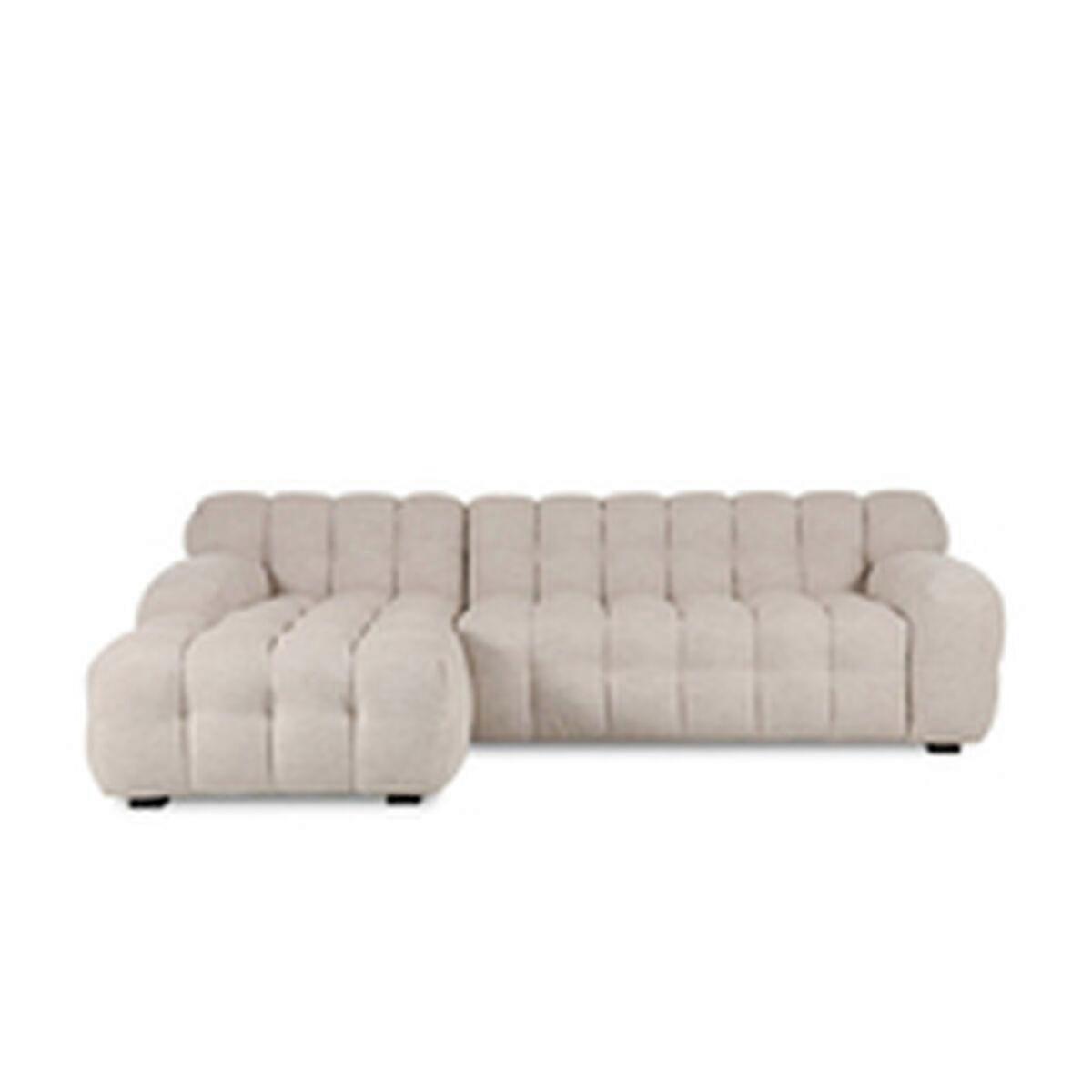 Chaise Longue Sofa Home ESPRIT Beige 272 X 168 X 76 CM