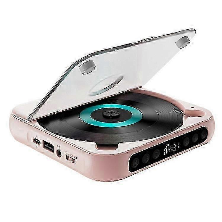 LCD Screen CD Player with Bluetooth Speaker