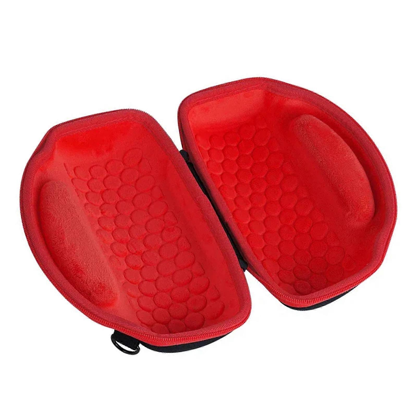 Heavy Duty EVA Shell For Portable Sound Systems Contrary Scratch Outer Ergonomic Carry Solution Outdoor Use  Red