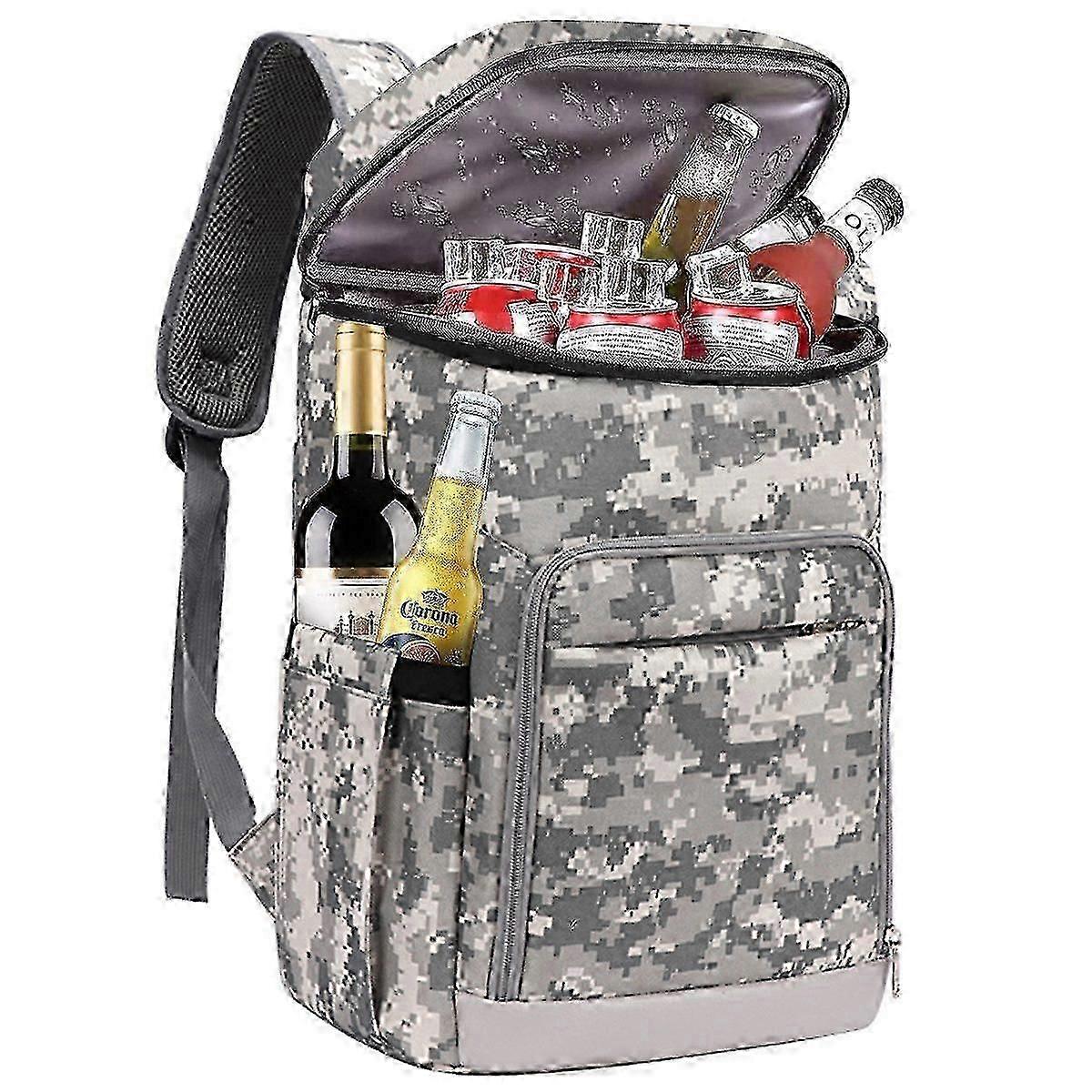 24L insulated cooler backpack for picnics and outdoor adventures with durable design