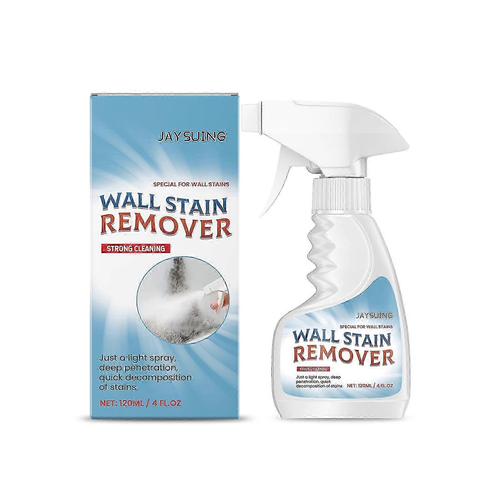 Powerful Wall Stain Remover Spray  Fast, Easy, Safe for Bathrooms