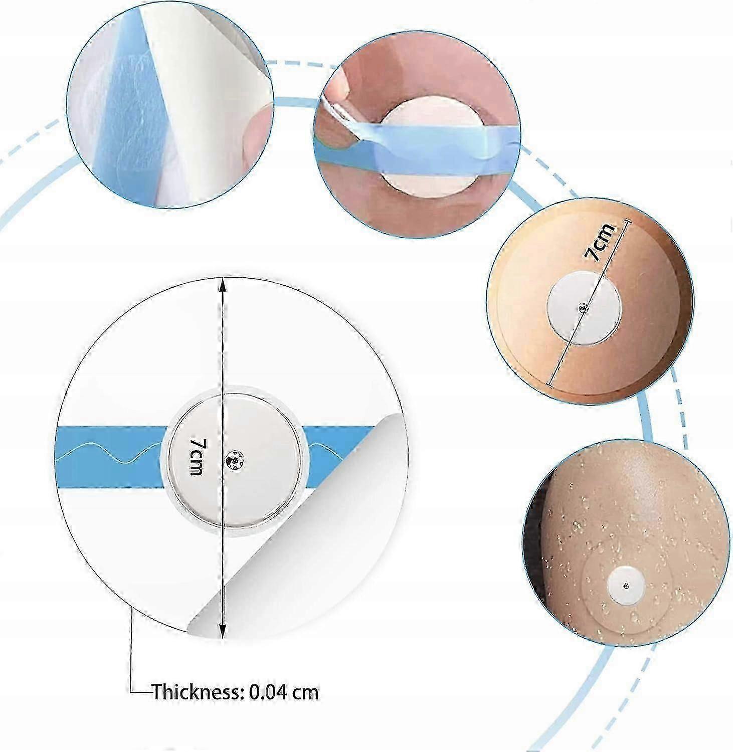 2025 Freestyle Libre 3 Sensor, 45pcs Freestyle Libre 2 Clear Patches