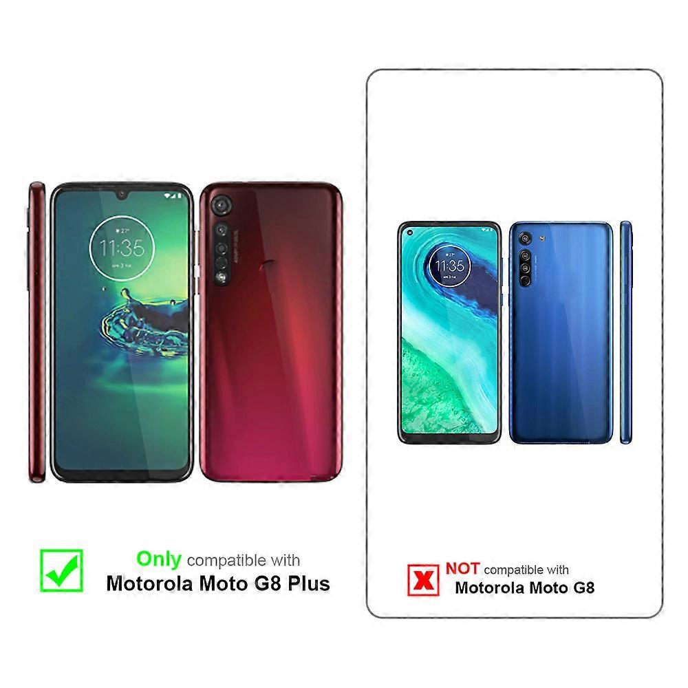 Θήκη Motorola MOTO G8 PLUS - Προστατευτική θήκη με λειτουργία βάσης και υποδοχή κάρτας