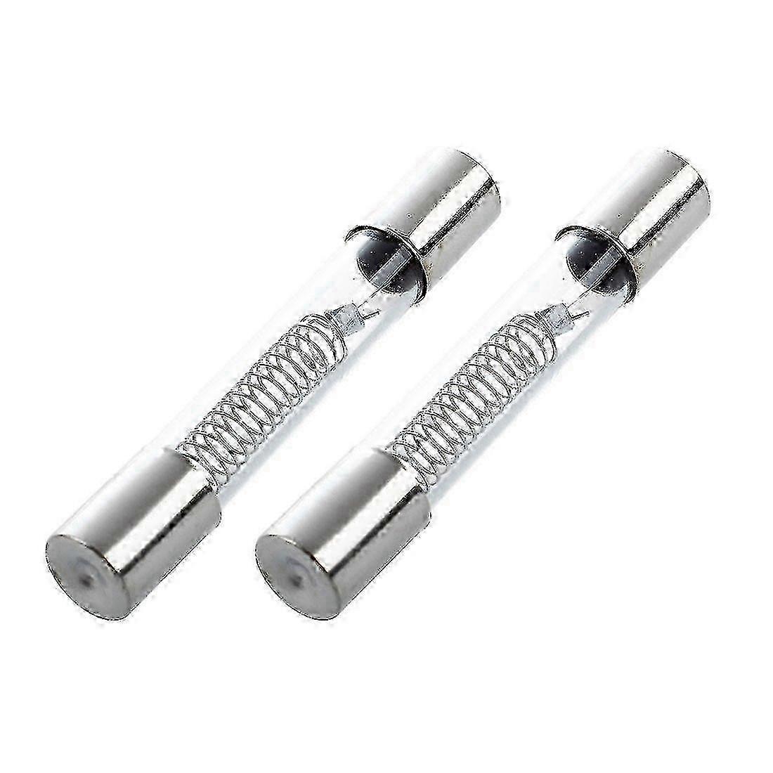 2 x 0.65A 5KV 6mm x 40mm Axial Glass Fuse Tubes for miniwave Oven Edition