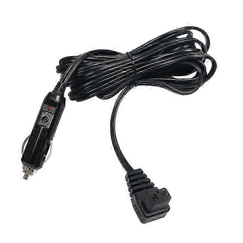 12/24V Car Compressor Refrigerator Power Cord, Cigarette Lighter Line, Without Switch, 5m