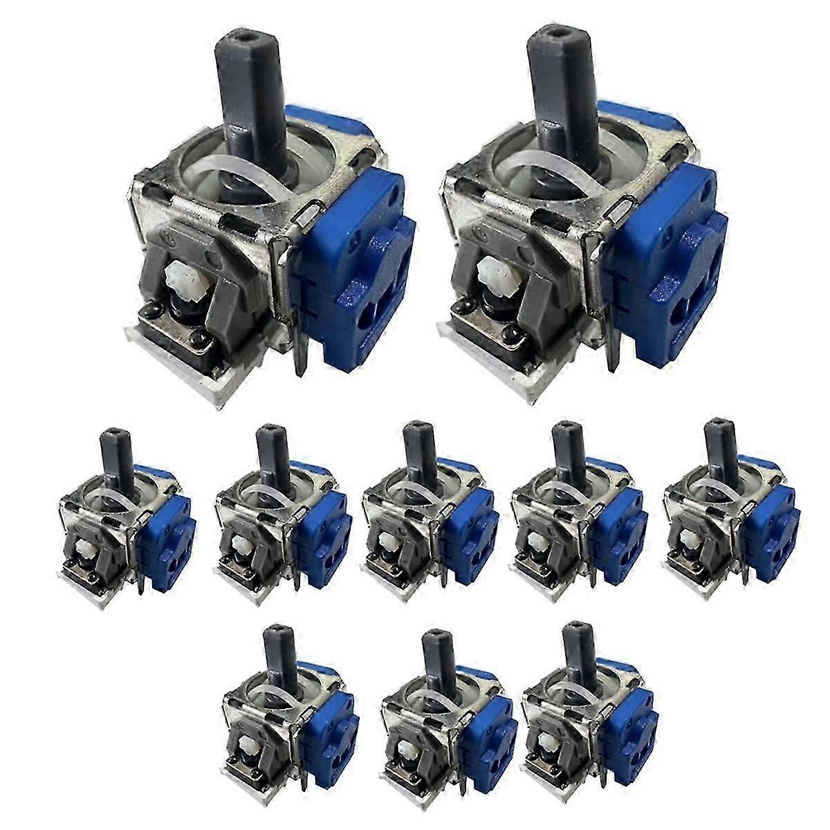 10PCS Hall Joystick Controller for Electromagnetic Joystick Analog Sensor Potentiometer Anti-Drift 3D Joystick
