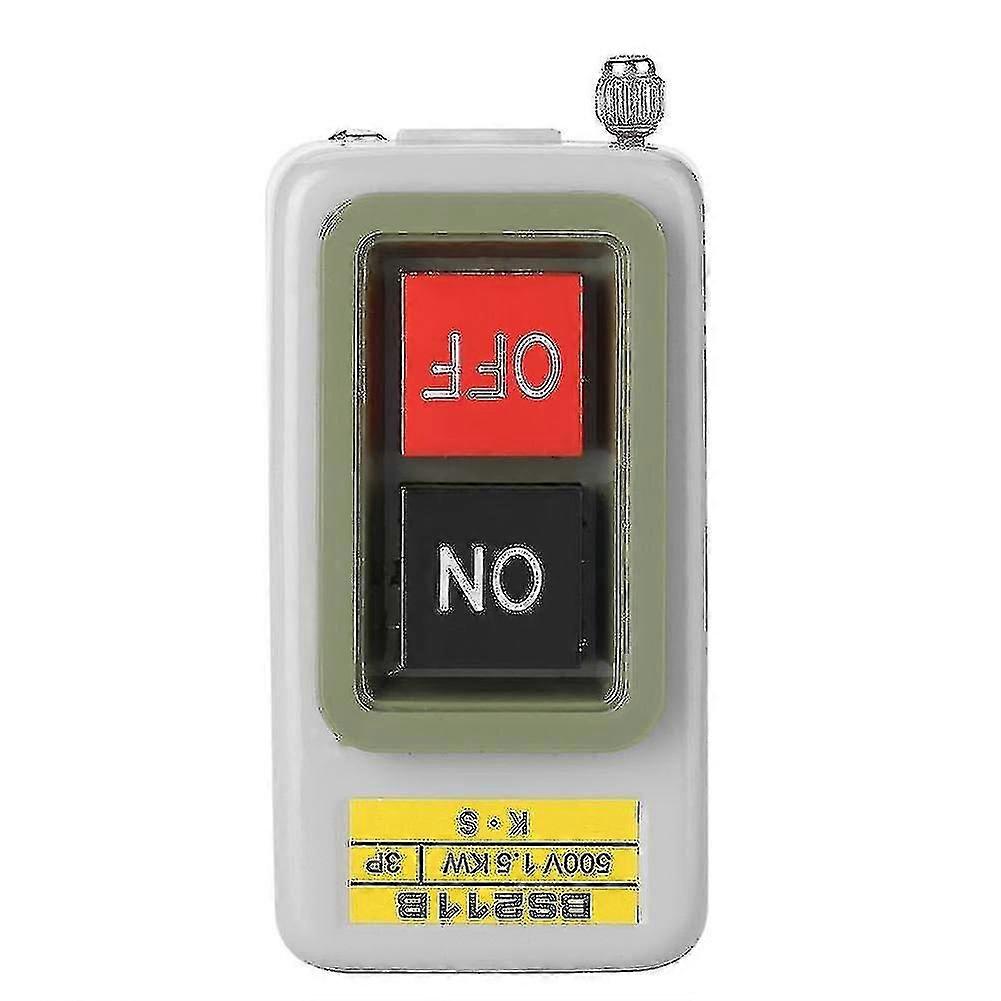 Power Button Switch, The Ac 220v / 380v On / Off Button Switch Is Self-locking. 3p Button Start Switch Bs211b