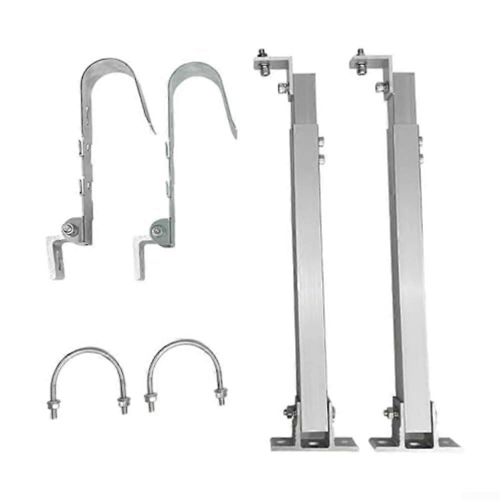 Balcony Solar Panel Mounting Bracket Kit 304 Stainless Steel Adjustable Frame For Small And Medium Panels Tool