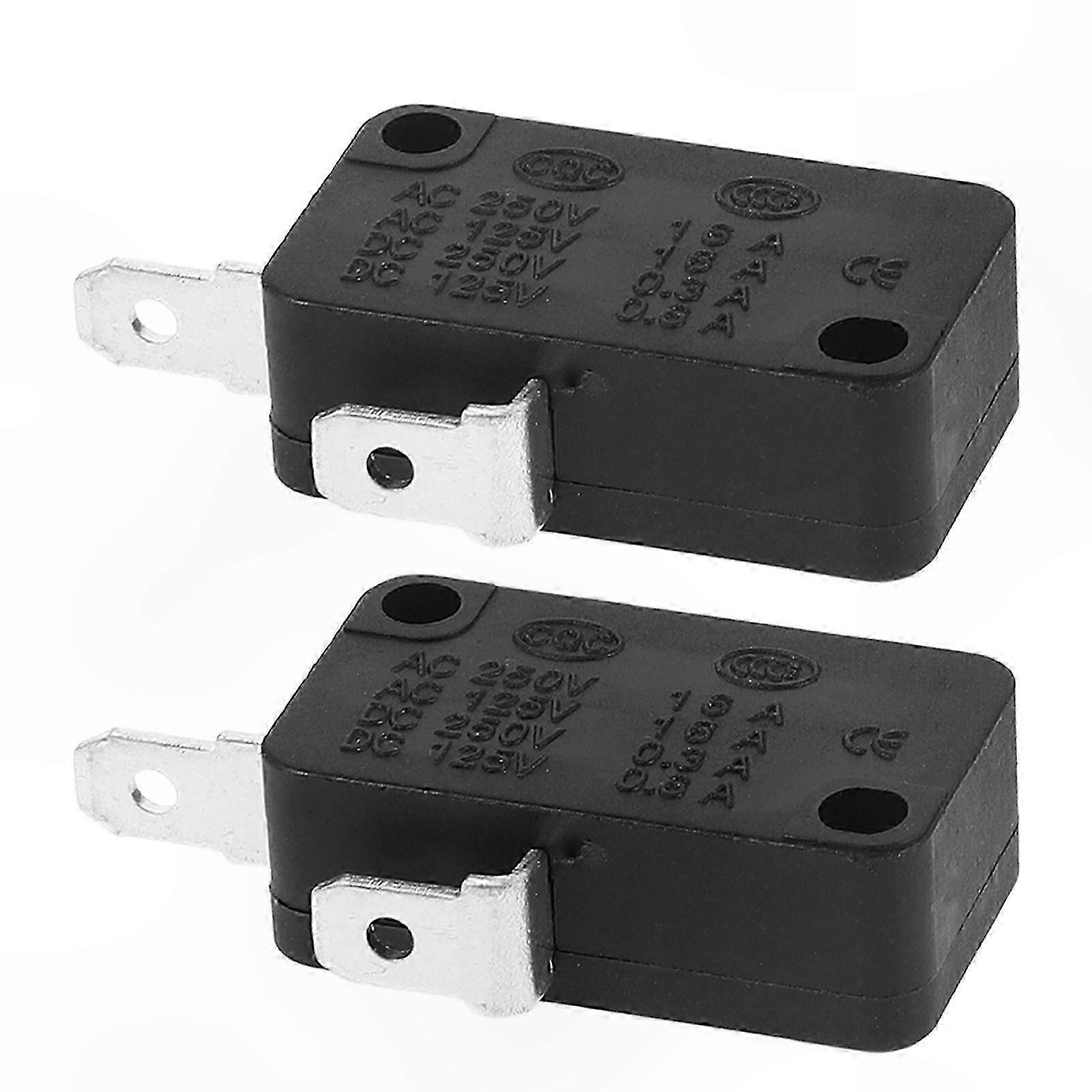 2-Pack Replacement Door Switches for Microwave Ovens