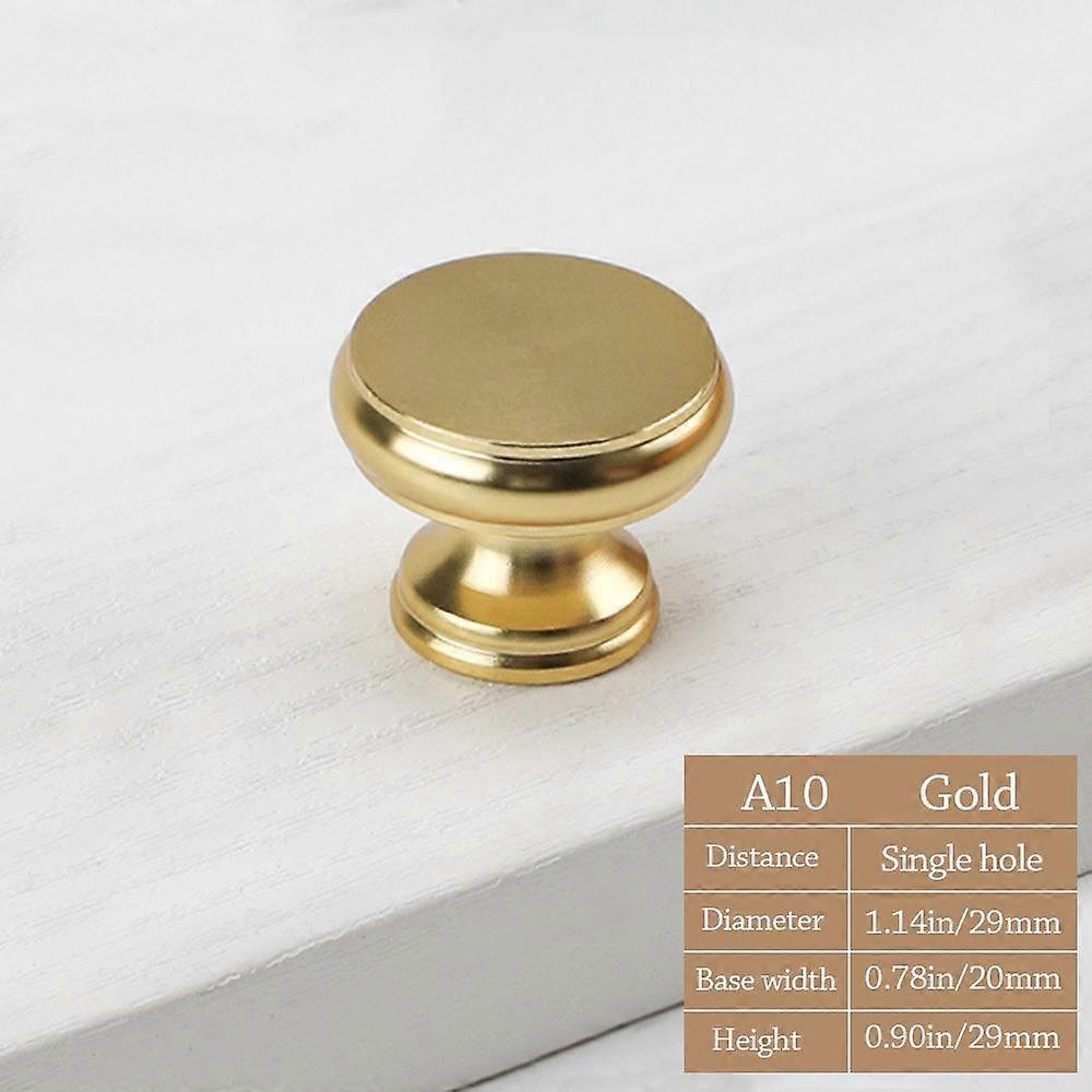 Knurled Cabinet Drawer Knob Gold Drawer Door Handle Simple Door Handle  for Home