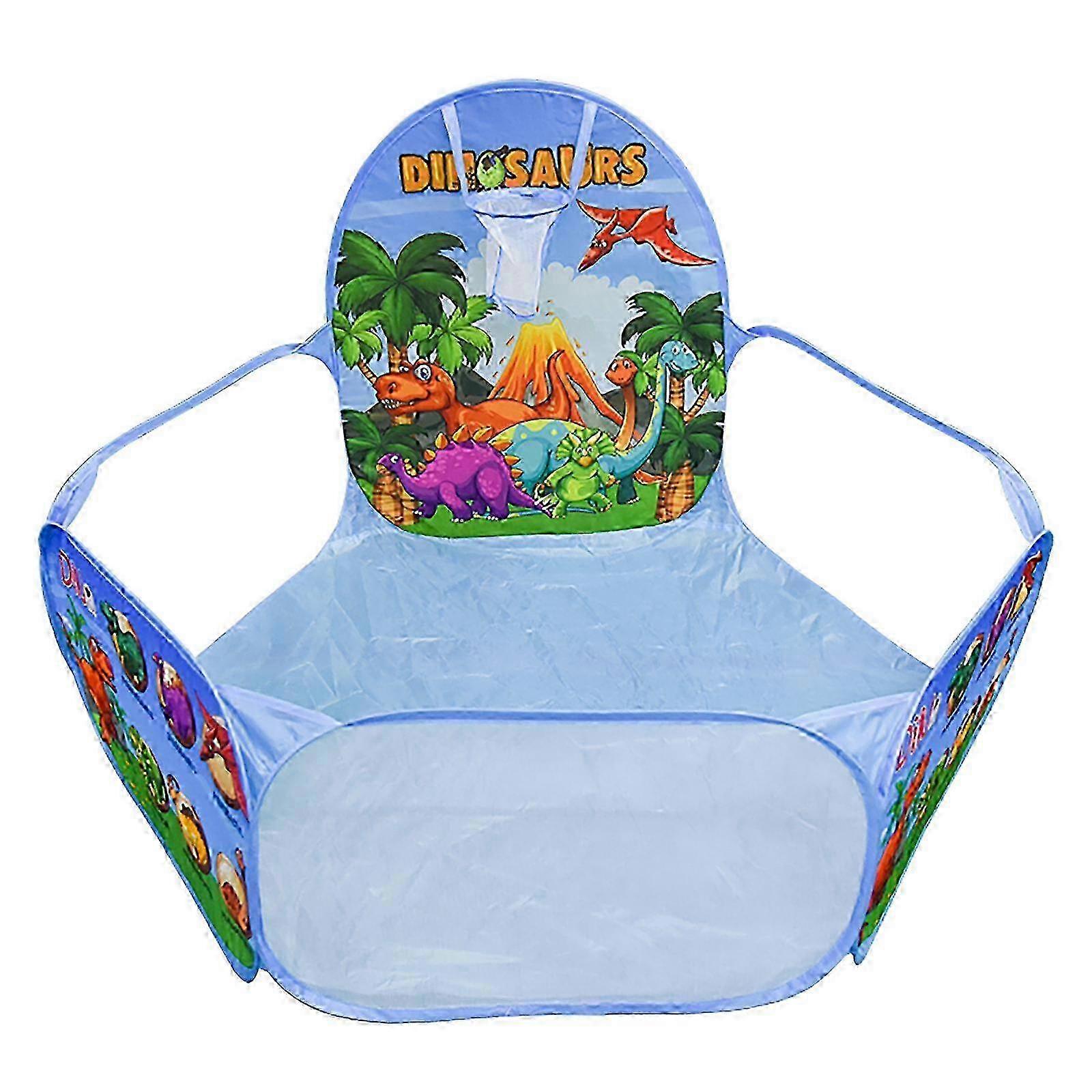 Baby Indoor Activity Playpen Tummy Time Ball Pit Playground Fence for Infant Crawling Learning Activity Toy for Toddlers  Blue