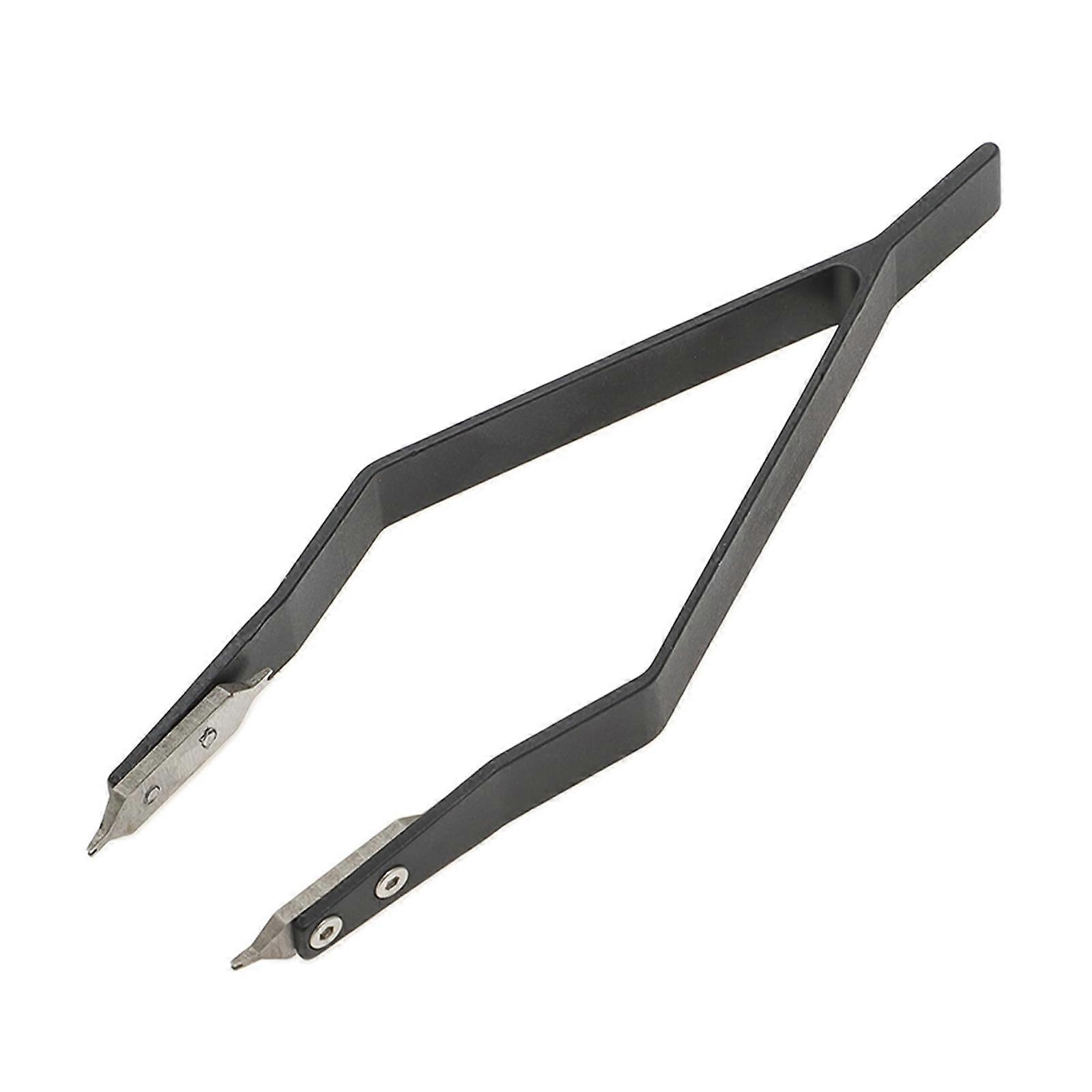 Ergonomic Watch Spring Bar Pliers Tweezers Removal Tool With Professional Metal Build Suitable For Precise Repair Tasks  Grey