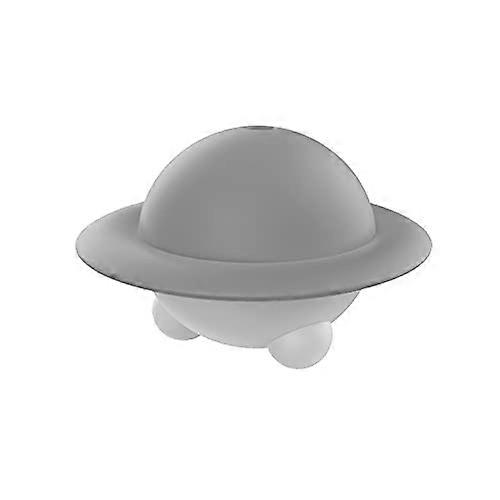 Flying Saucer Round Ice Making Mold Silicone For Whiskey Small And Large Ice Molds Model 806 Moon Grey