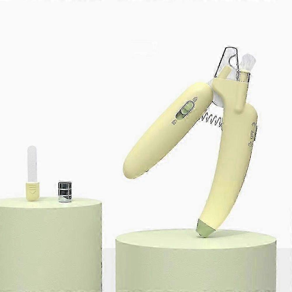 Pet Nail Clipper and File with Safety Guard for Dogs and Cats
