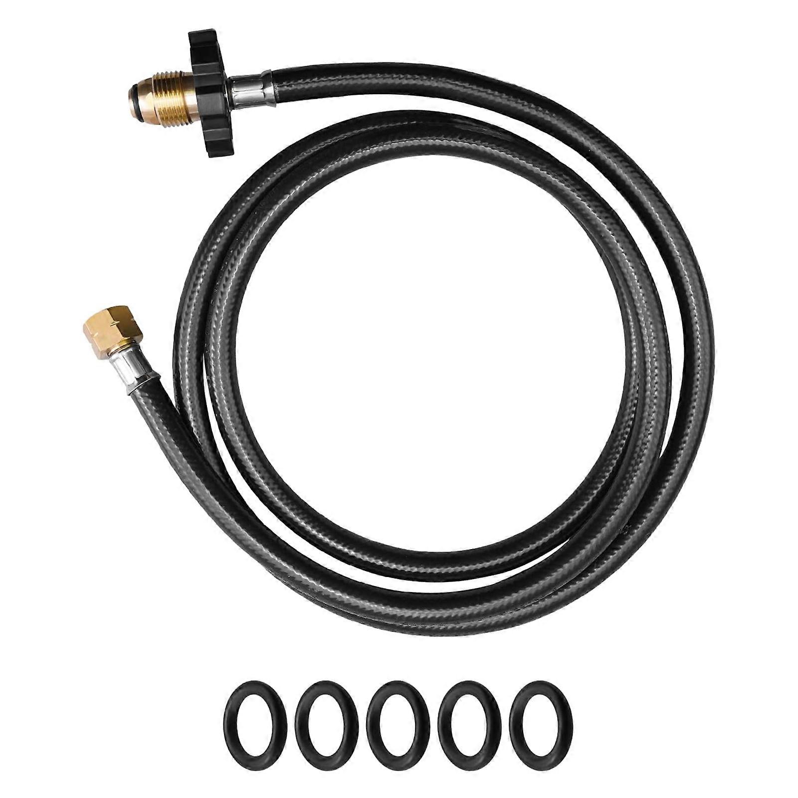 Liquid C3H8 Hose Developed With Reinforced Bronze Fittings For Stable Gas Stream Control Multicolor