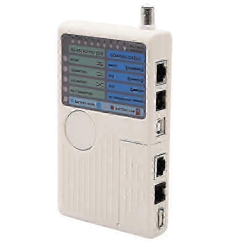 Rj11 Rj45 Usb Bnc Lan Network Cable Tester Remote Lan Cables Tracker Detector 4 In 1 Fast Tester To z