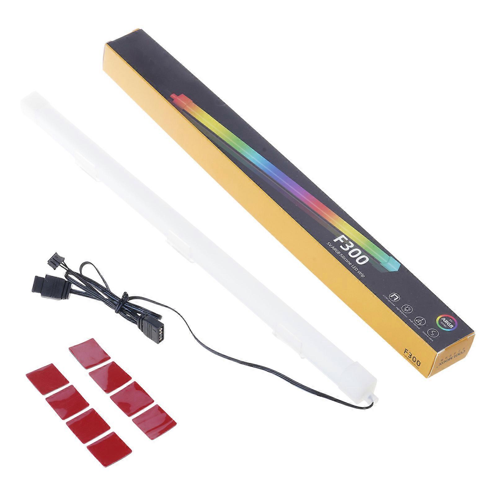 ARGB LED Strip ARGB PC Case LED Light Bar 5V 3PINx2+4PIN Desktop Computer Case Chassis DIY Colorful Atmosphere Lamp Multicolor