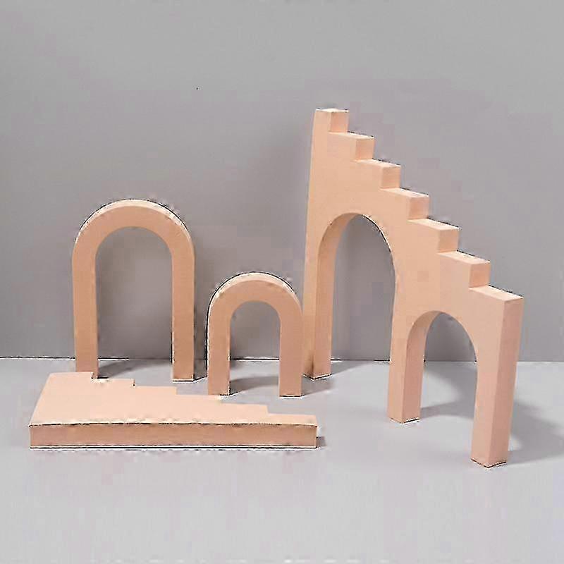 Ladder Combo Kits Geometric Cube Solid Color Photography Photo Background Table Shooting Foam Props