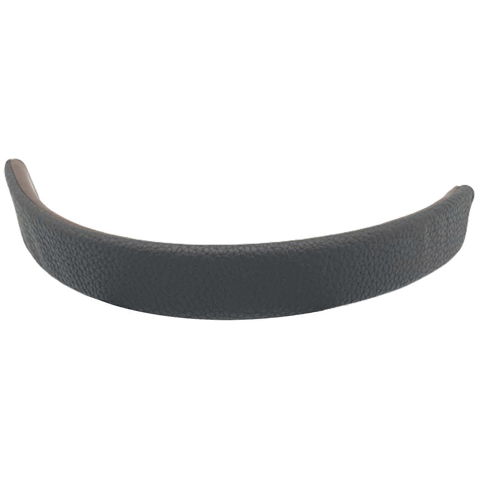 Arco de cabeça superior em couro para fones de ouvido supra-auriculares de 3 e 4 polegadas, cor marrom.