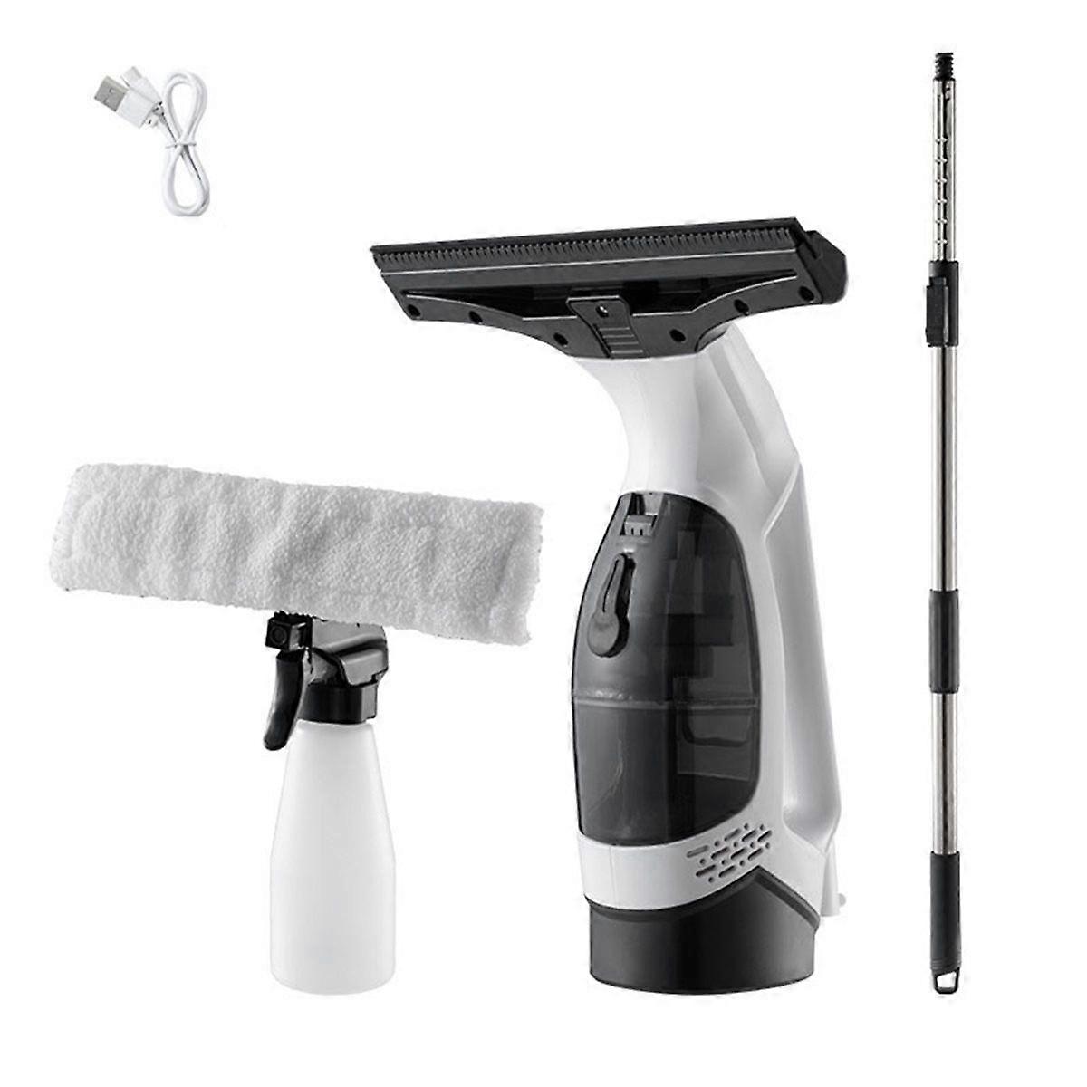 Cordless Window Vacuum Cleaner, Window Cleaner Squeegee Tool Set, Electric Windown Cleaning Tool US