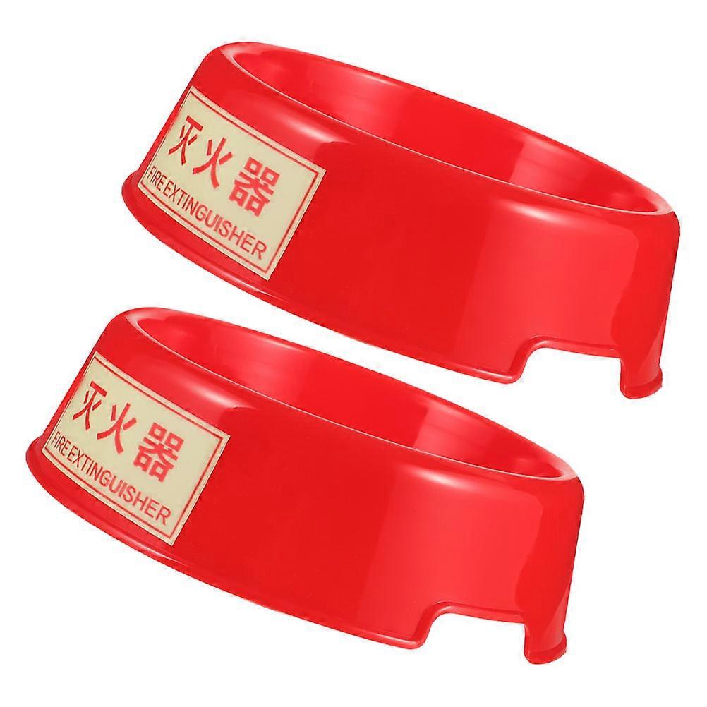 Fire Extinguisher Base for Home Use with Glow in The Dark 2Pcs