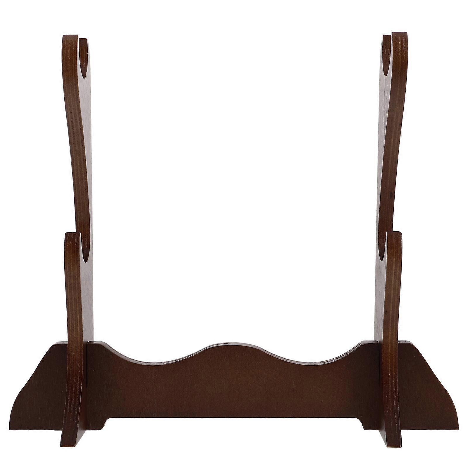 Flute Stand Wood Display Rack for Storage Multi-Layer Woodwind Instrument Holder