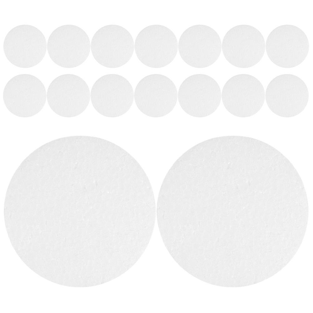 Craft Foam White Foam Cylinders for Craft Use 30Pcs Lightweight DIY