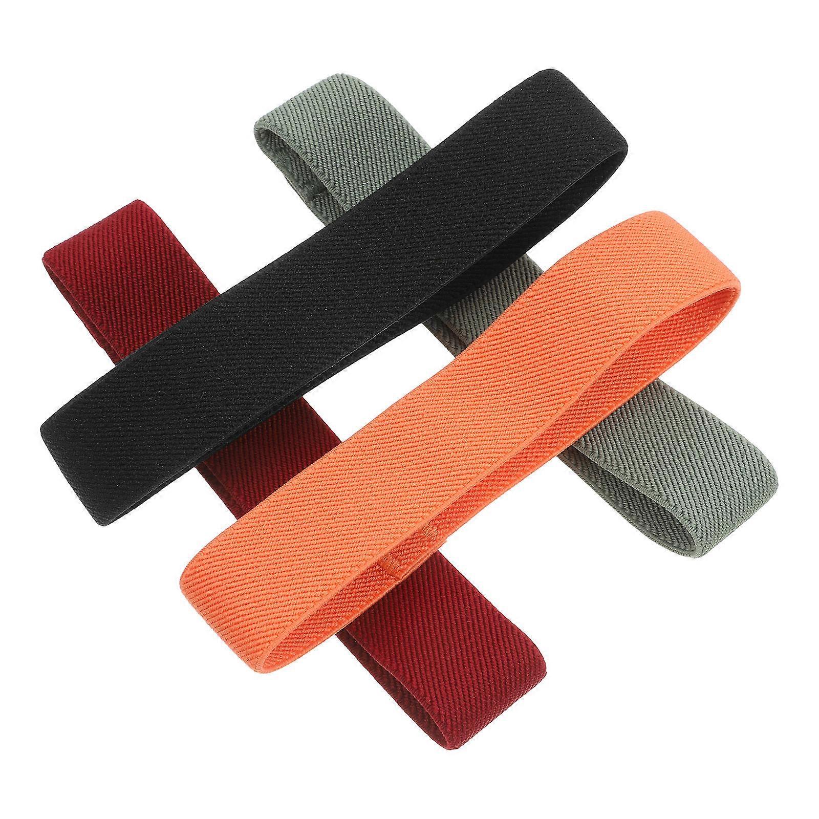 Lunch Container Fixing Strap for Lunch Box 4Pcs Stretchable Nylon Bands