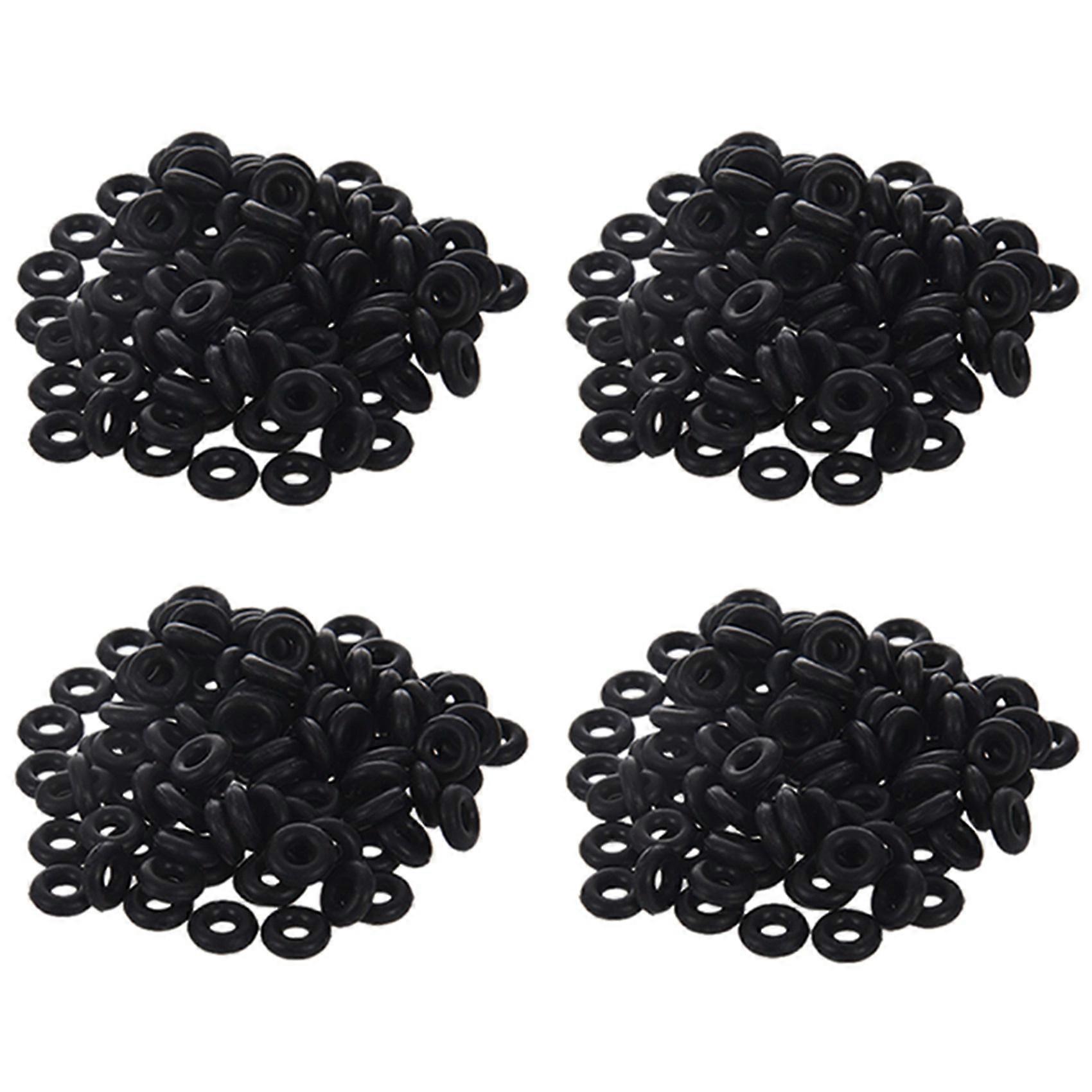 400 Pcs O-Ring in Nitrile Rubber 6 x 2 mm
