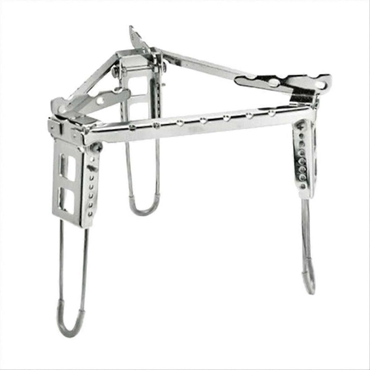 Foldable Triangular Stove Rack Portable Multifunctional Triangular Stove Rack Suitable for Picnics, Travel, Barbecue