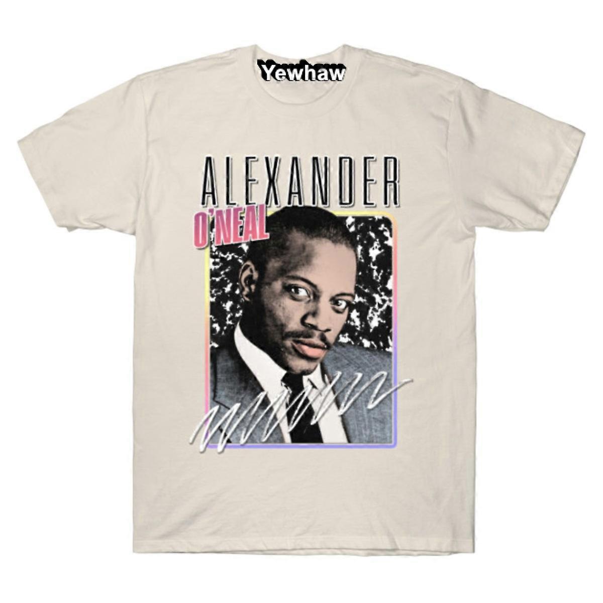 Alexander O'Neal / Koszulka z nadrukiem retro dla fanów lat 80. Alexander Oneal Tee