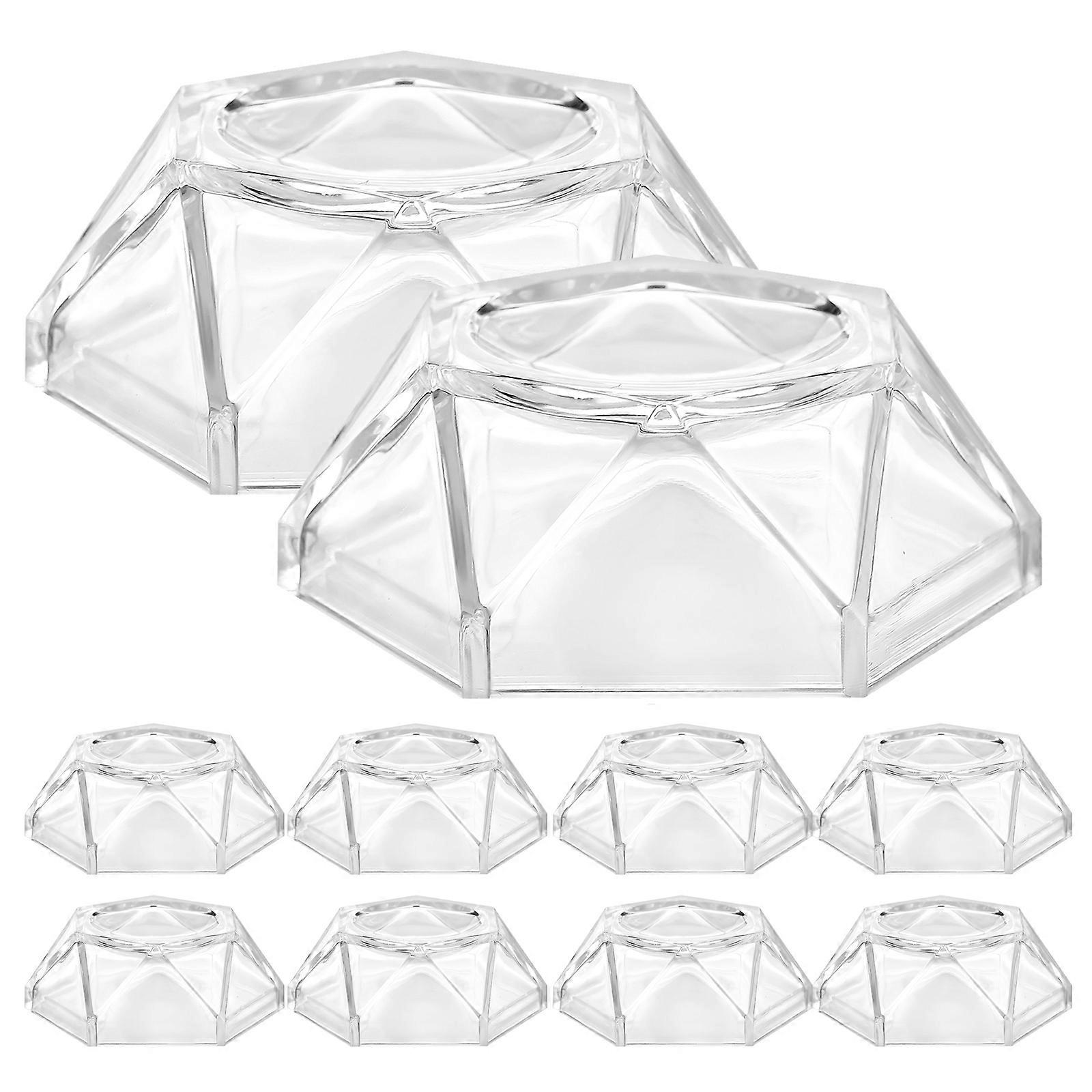 Crystal Ball Stand Pmma for Displaying 10Pcs Transparent Sphere Holders
