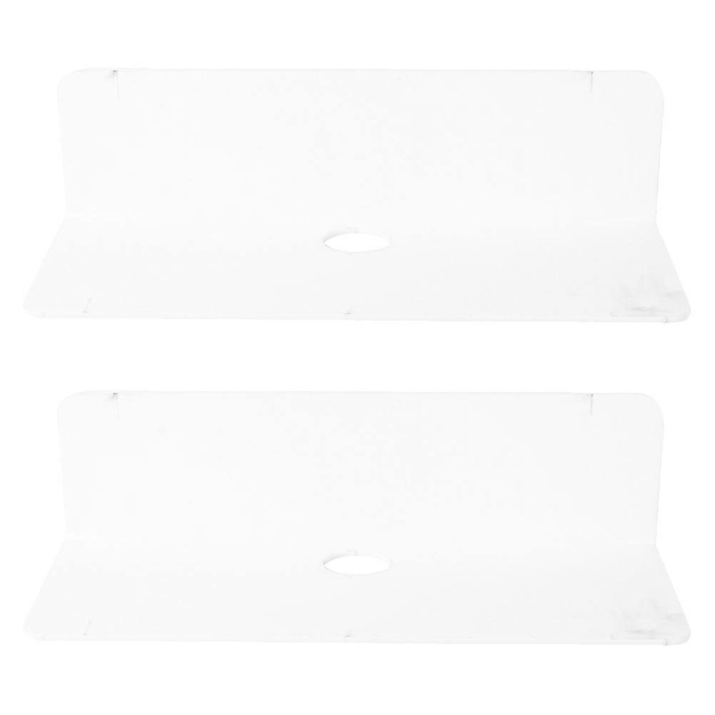 Floating Shelf Wall Mounted Acrylic Holder for Clock 8Pcs Set