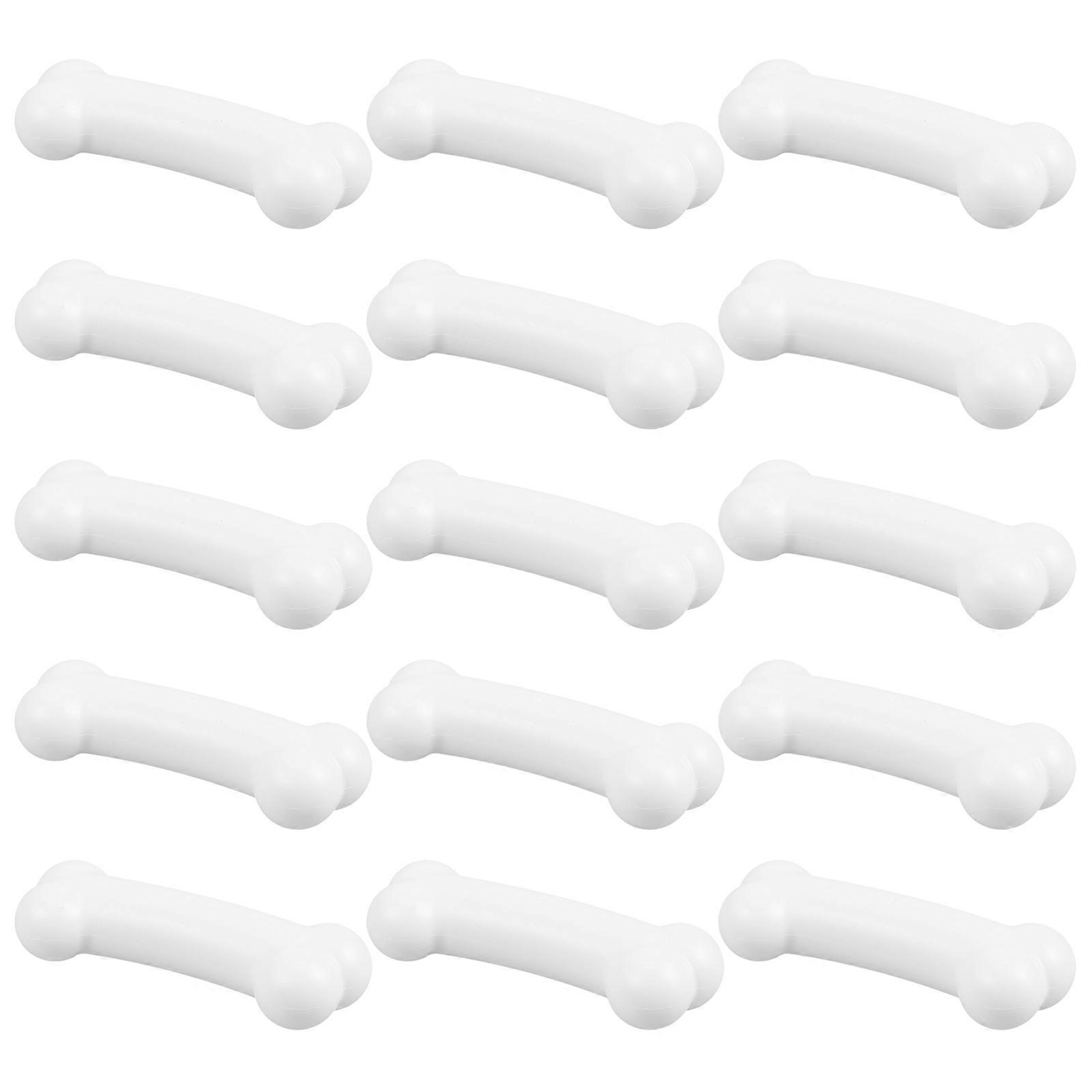 Fake Bone Halloween Simulation Plastic Bone Props for Decor 50Pcs