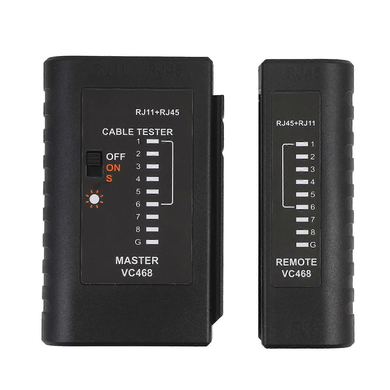 Ethernet Cable Tester Network Cable Tester for High Precision Continuity Testing