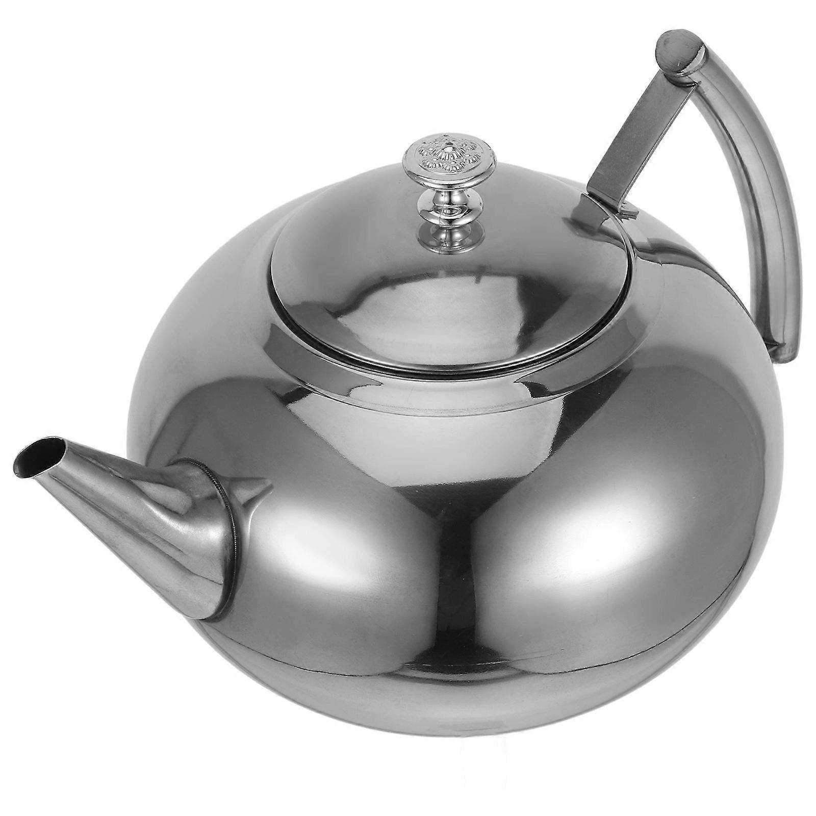 Stainless Steel Tea Kettle for Brewing Tea with Builtin Filter