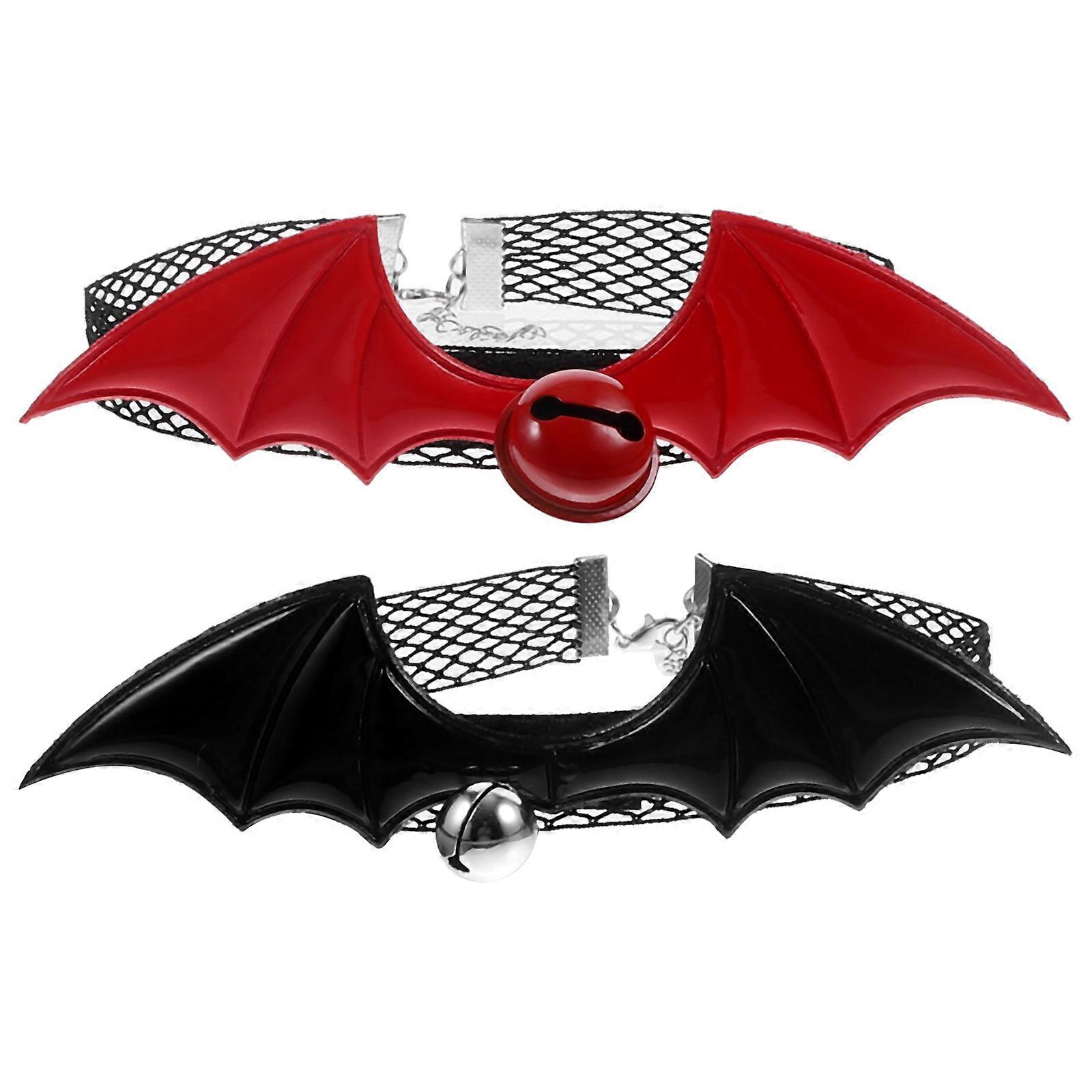 Cat Collar Halloween Adjustable with Bell 6Pcs for Daily Use