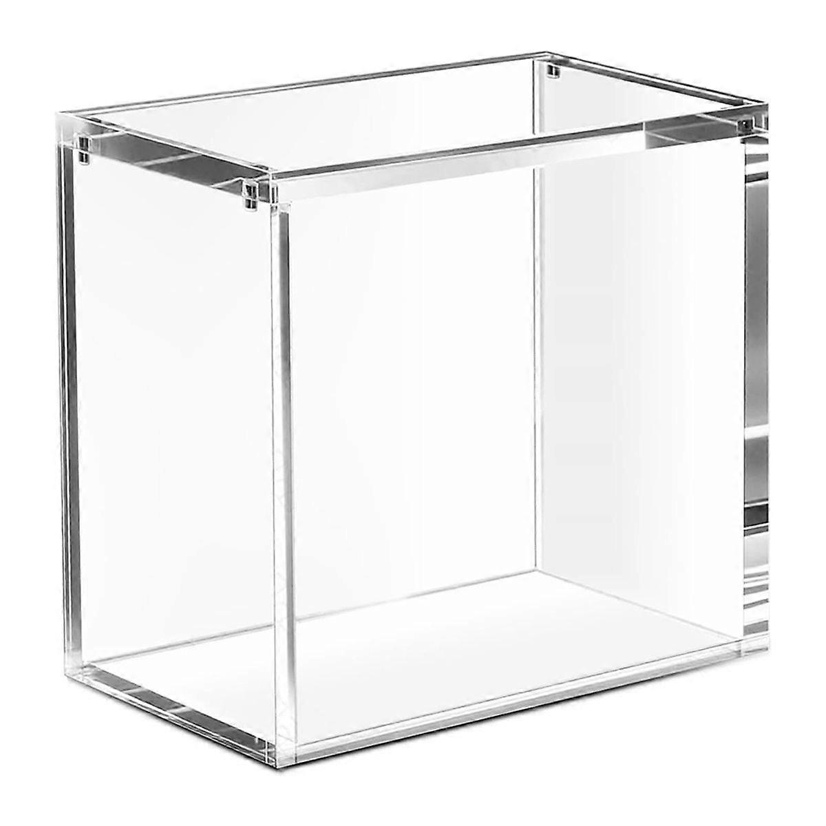 Acrylic Box Display Stackable Dust-Proof Collector Storage Protector with Lid Magnetic for Collectib