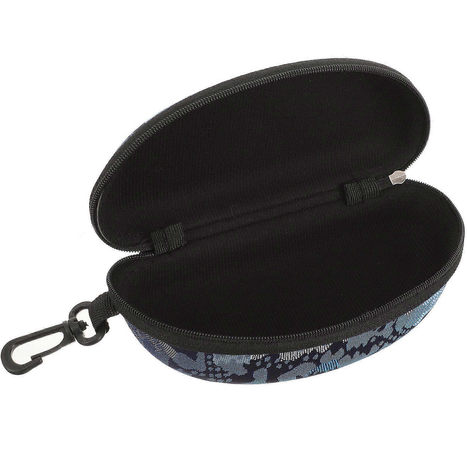 Eyeglasses Case Zipper Glasses Box for Storage Use Camouflage