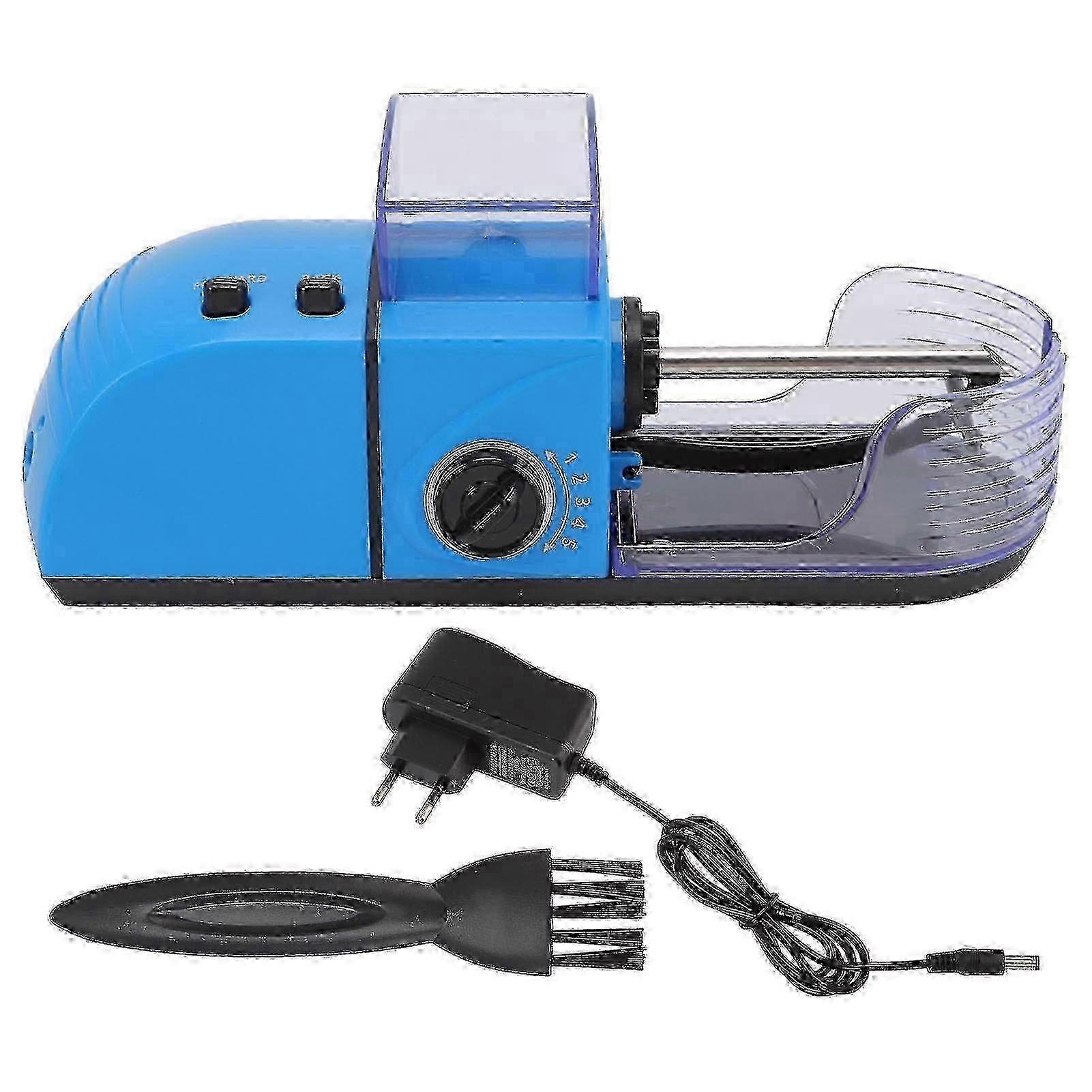 2025 Automatic Electric Cigarette Rolling Machine 8mm Automatic Cigarette Injector Machine 110/240v Eu Standard Blue