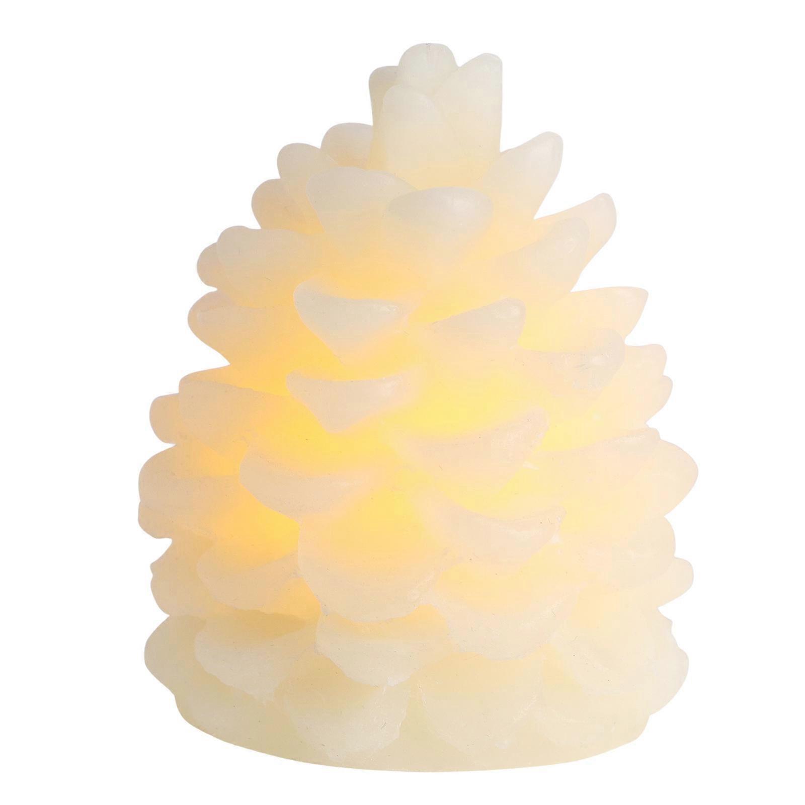 Mini Lamp Pine Cone Large Size Electronic Candle for Lighting Use