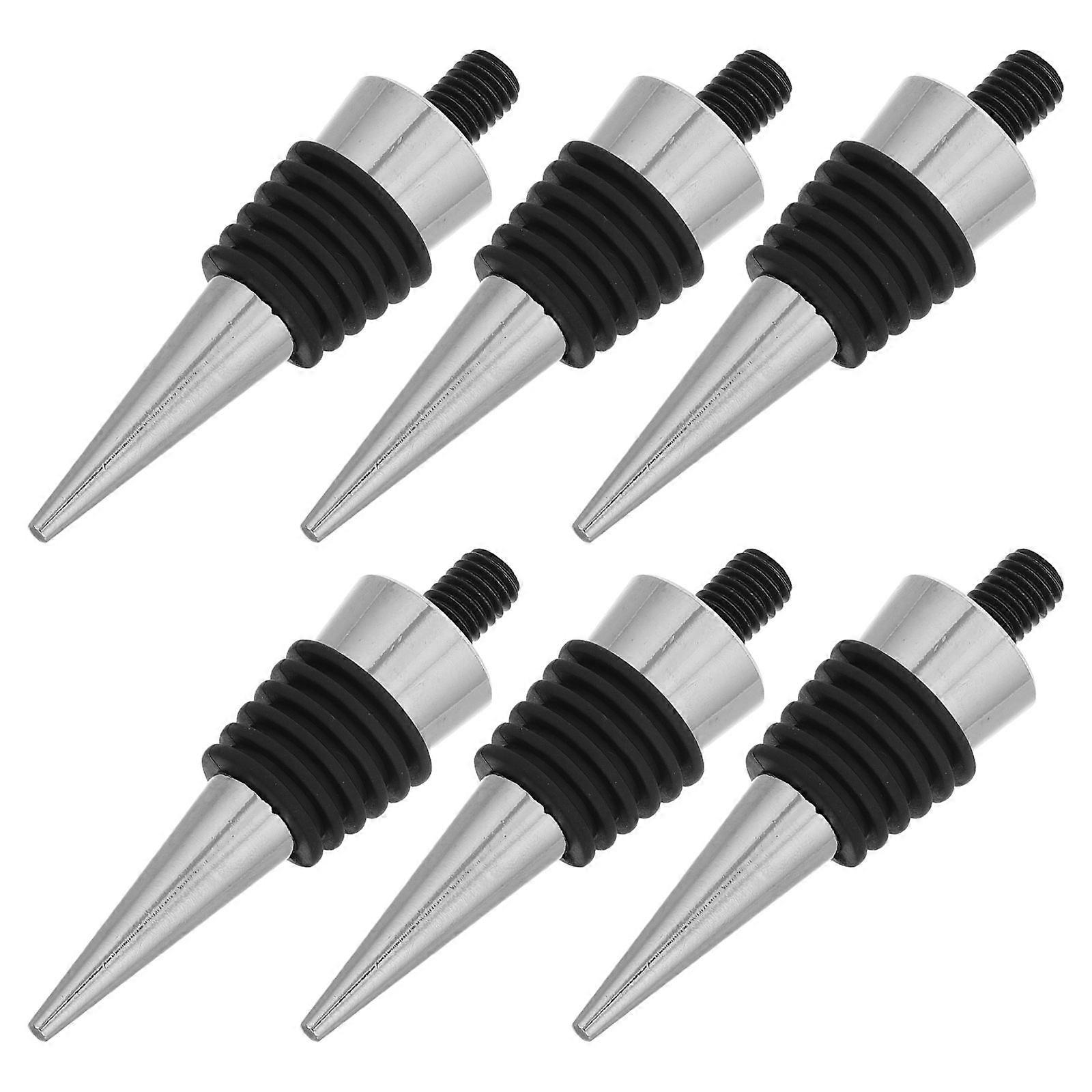 Creative Alloy Saver Screw Cap 6Pcs for DIY Use